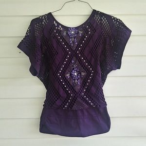 ⚡2 for $10⚡ Super Cute Flashy Top